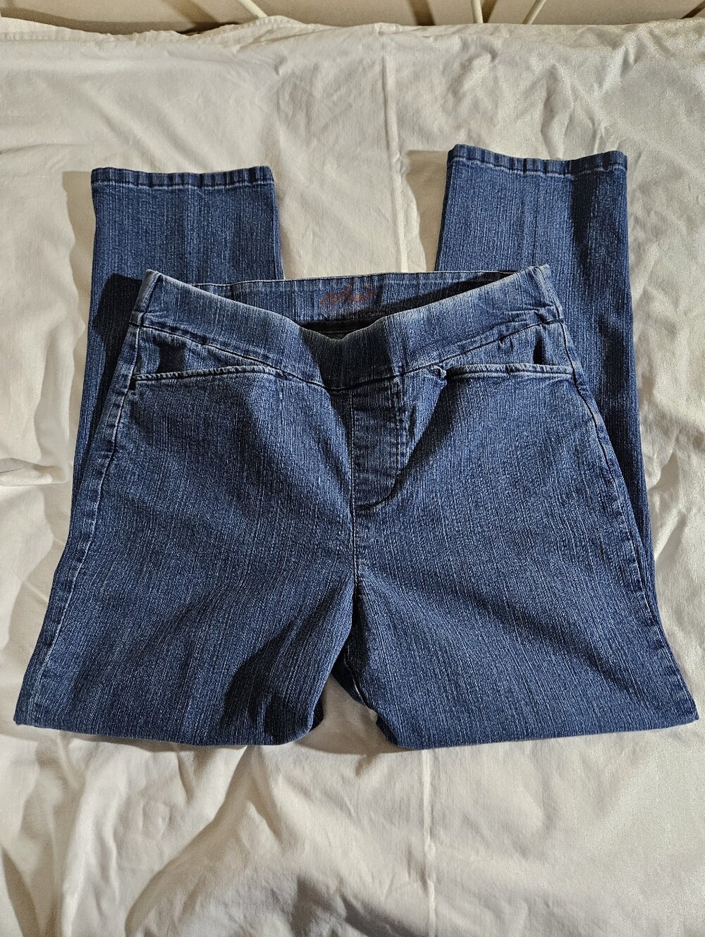 Chic Classic Collection Women's Easy-Fit Elastic-Waist Pant